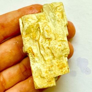 Green Moonstone Flash Raw Rough Stone Crystal Natural Rock Gem Healing 38g